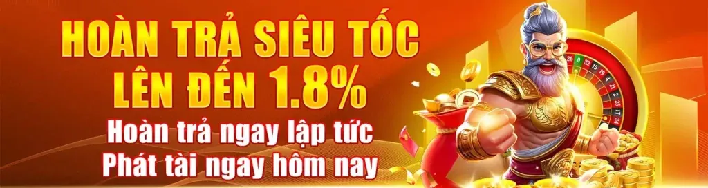 Khuyến mãi chào mừng cho game Nổ Hũ